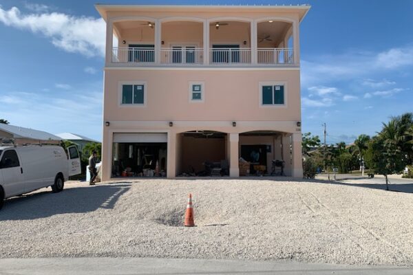 House with Finished Gravel Bed