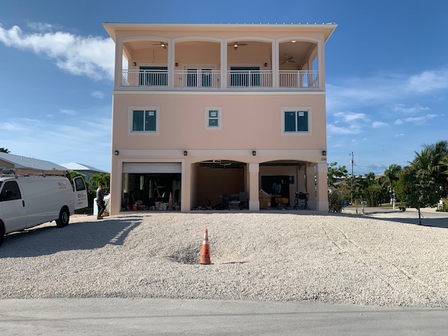 House with Finished Gravel Bed